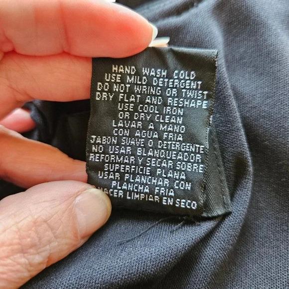 K Studio Little Black Sleeveless Dress Flounce Skirt Layered Look LBD Size Small - Picture 4 of 8